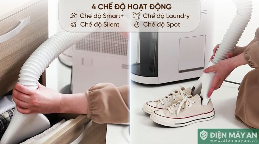 Máy hút ẩm LG Dual Inverter 40 lít DD23GMWE1.ABAE